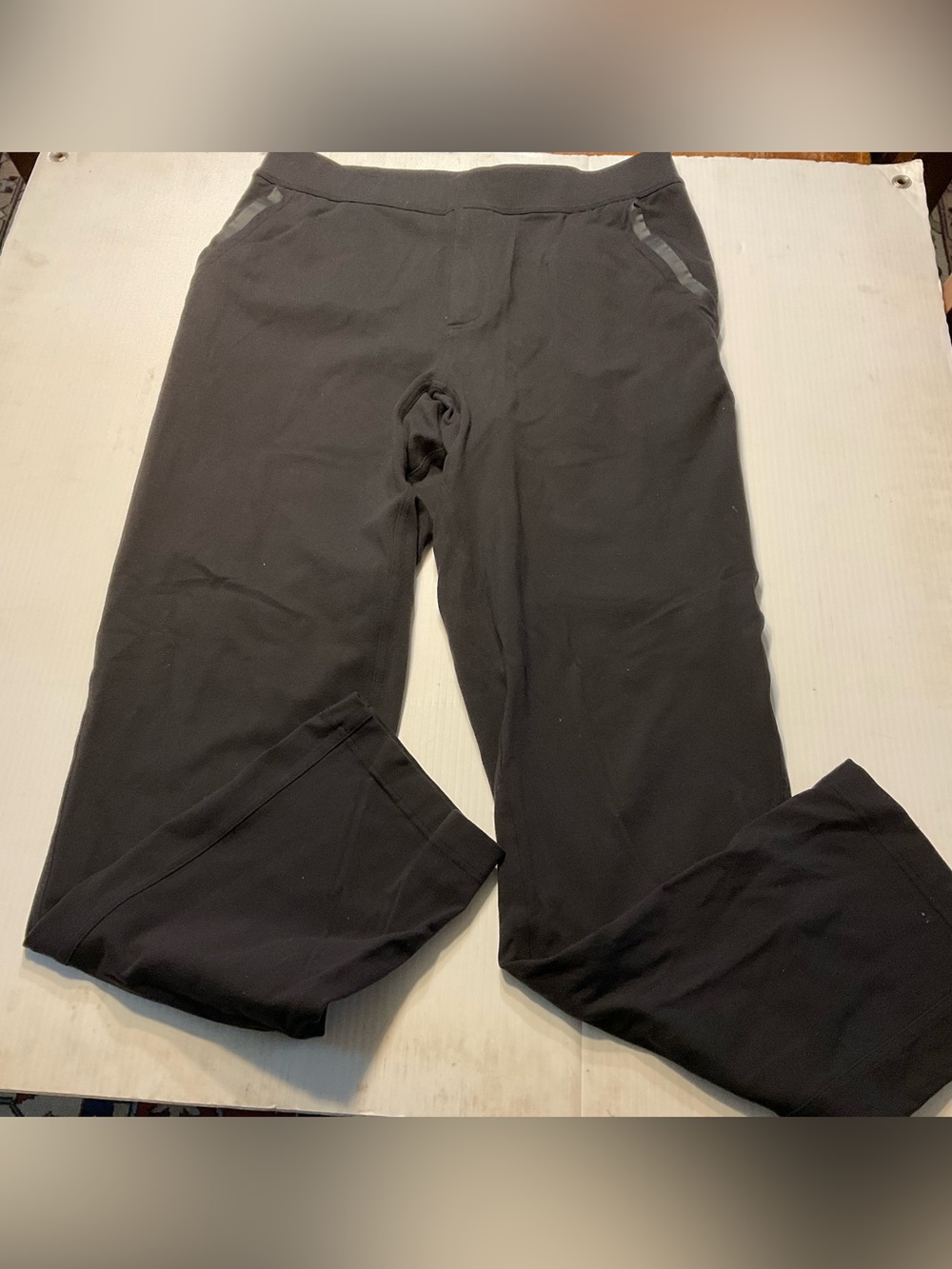 Lululemon Mens Athletic Yoga Sweatpants Pants Black Sz L